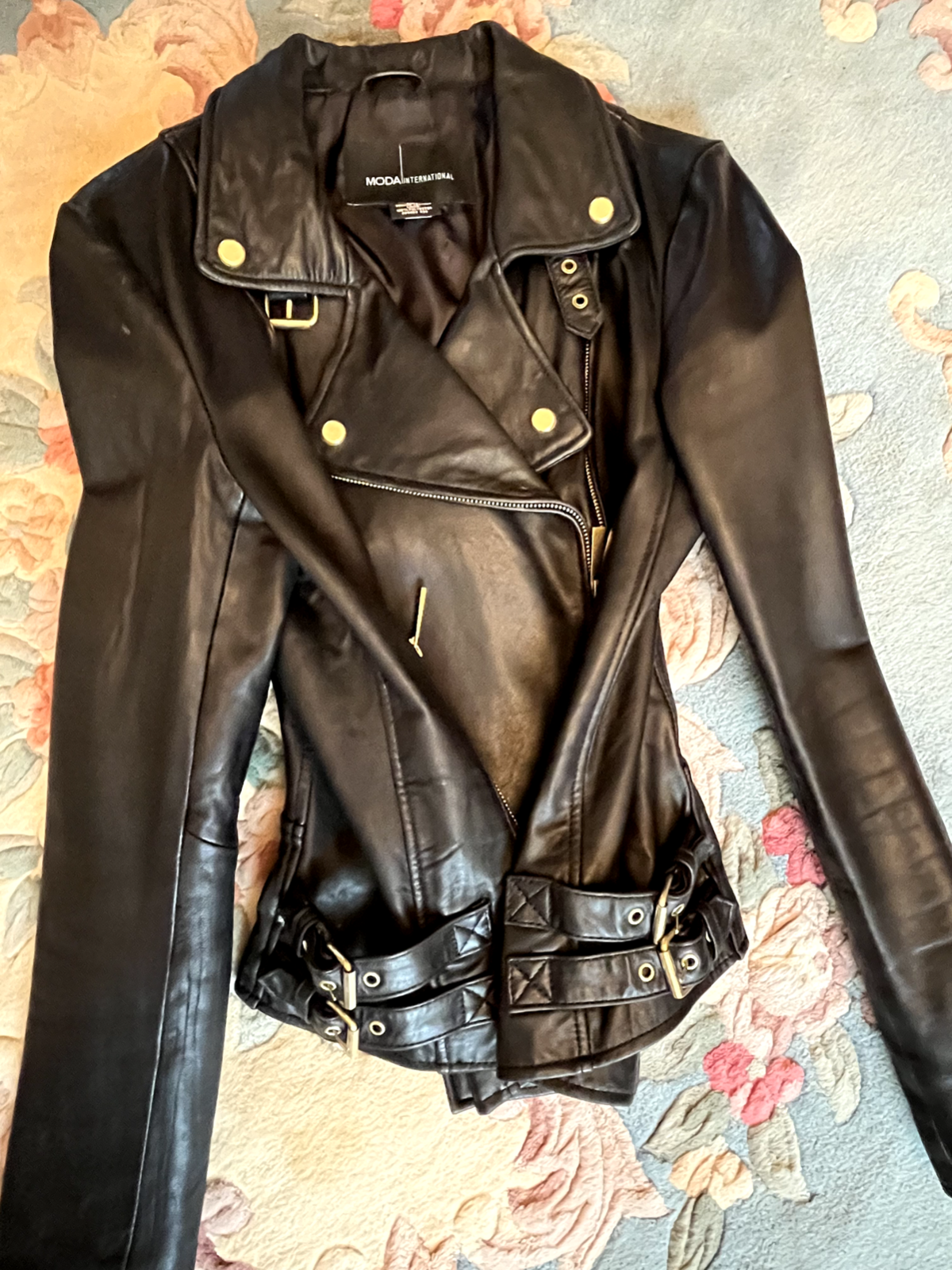 Victoria Secret Genuine Leather Biker Jacket MED**Sexy**