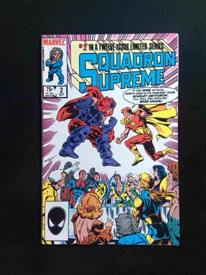 Squadron Supreme #2  MARVEL Comics 1985 VF+