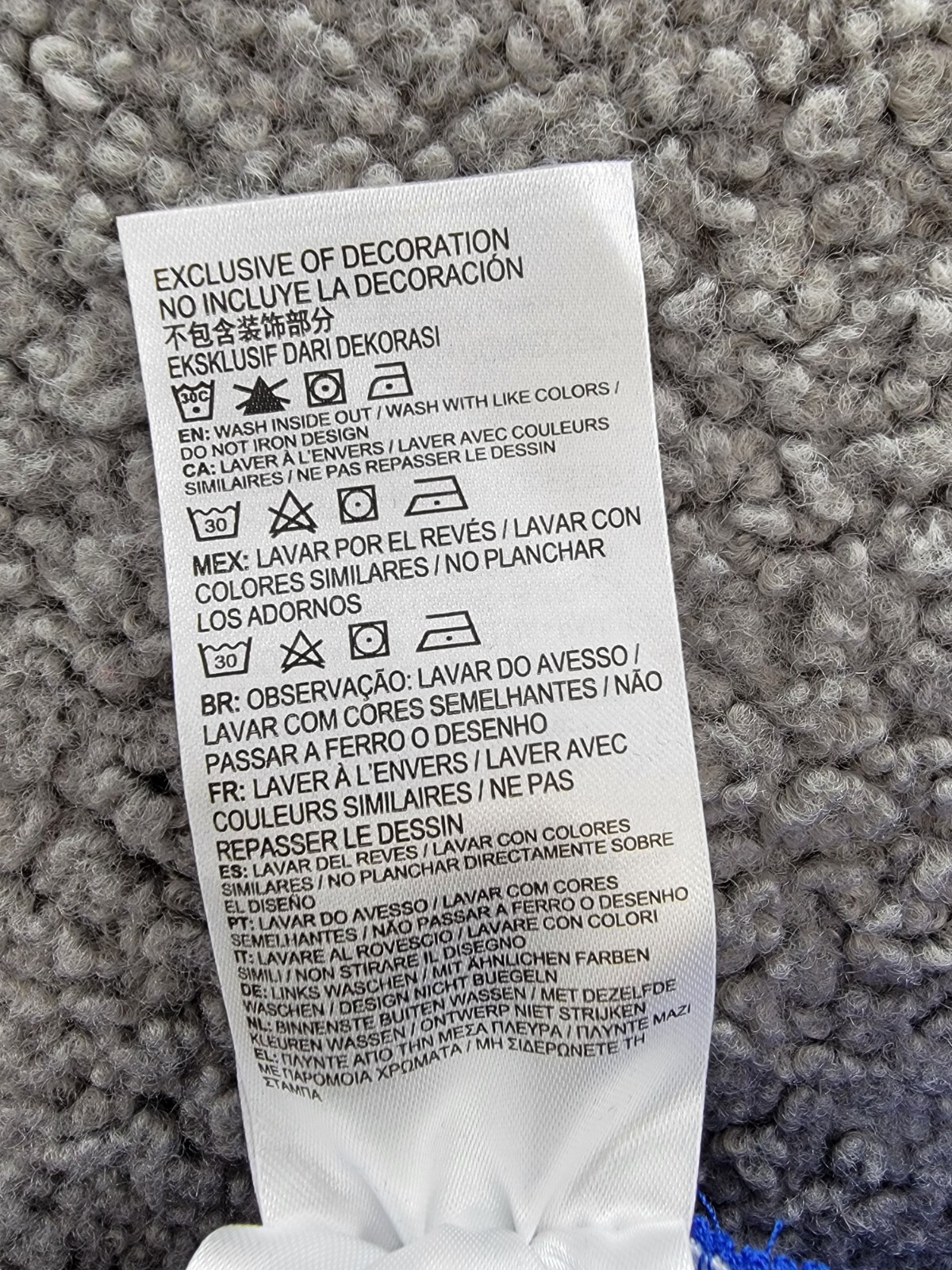 Nike Sportswear Club French Terry Shorts Boys 7 Game Royal Elastic Waist Pull On - Picture 15 of 18