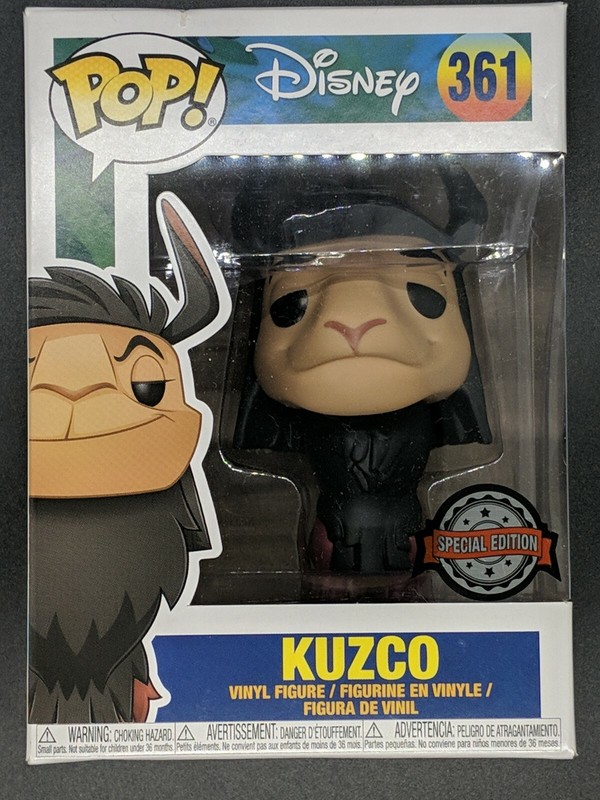 kuzco llama funko pop
