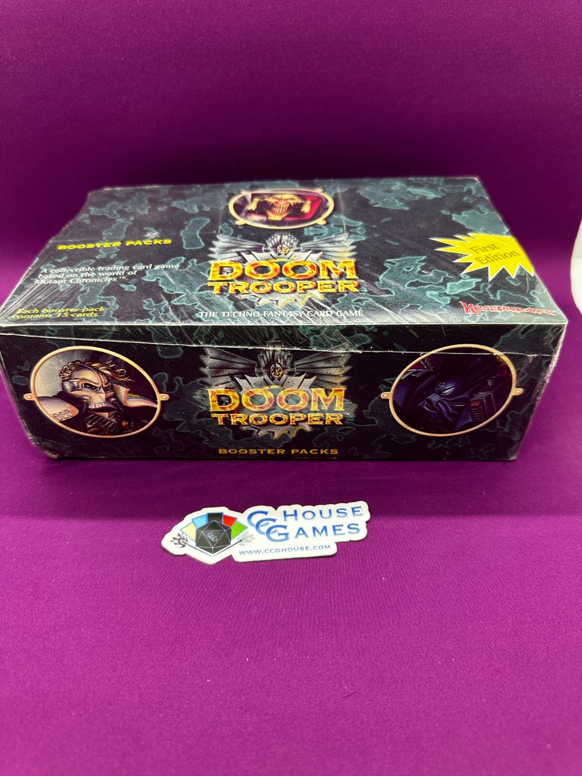 DOOM TROOPER  HOBBY Japan 1BOX 未開封品 絶版 DOOM TROOPER ドゥームトルーパー ブースターパック ホビー