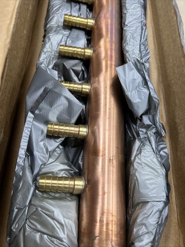 Watts Radiant Heat Manifold Copper 12 Port