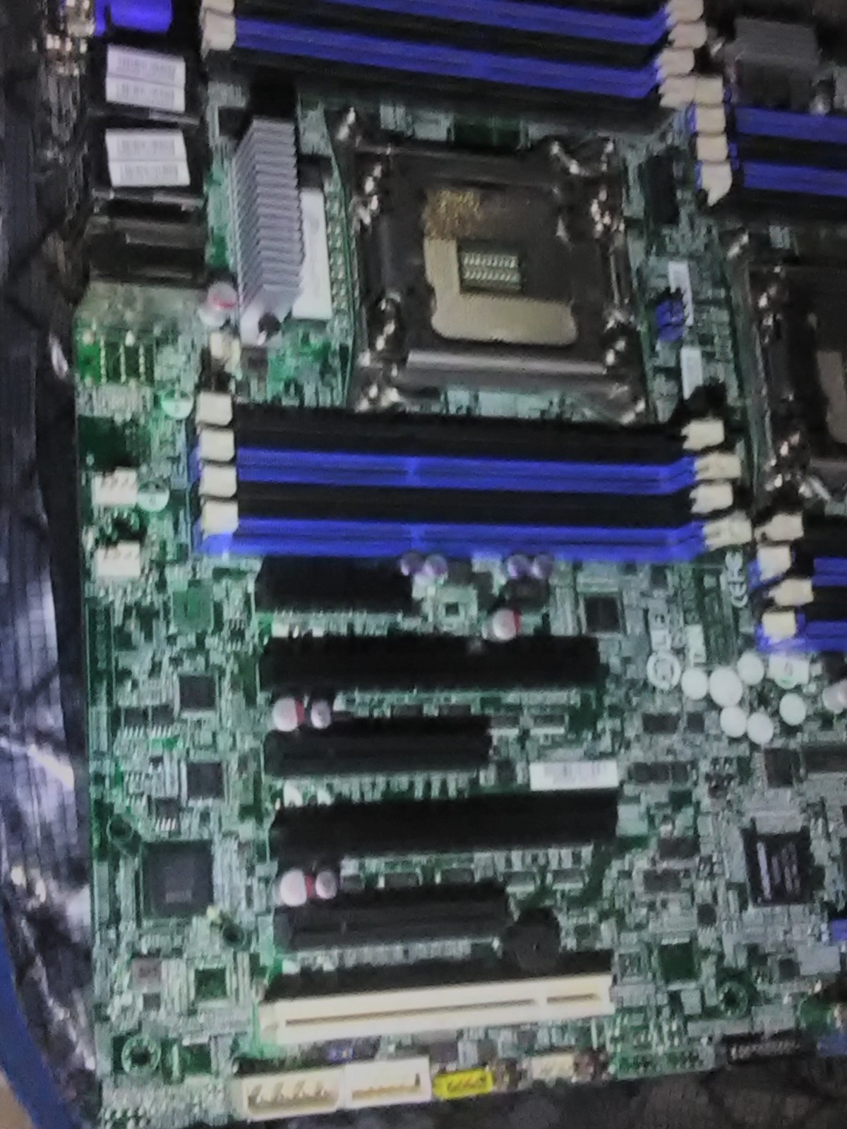 Server board motherboard big processing power many hard drive drive ports