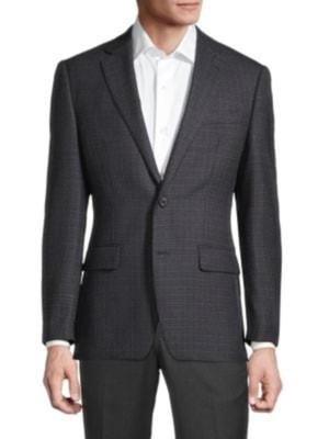 

RALPH LAUREN Мужской серый пиджак классического кроя