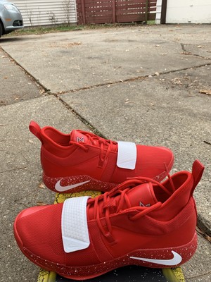 paul george 2.5 red and white