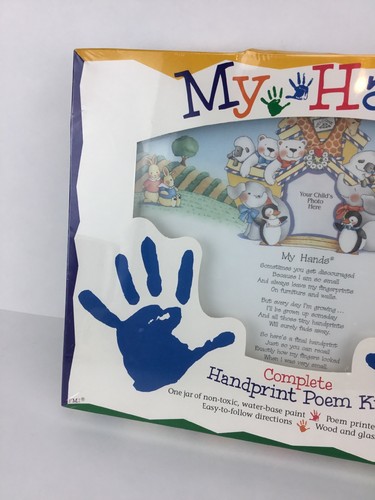 MY HANDS Complete Handprint Poem Kit (Noah's Ark)  NEW!