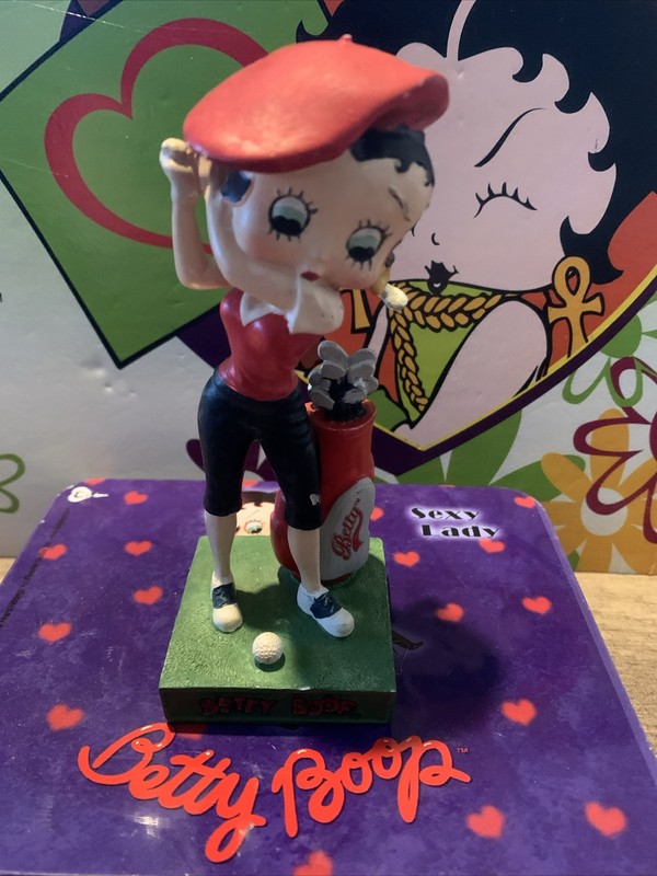 Figurine Betty Boop Golfeuse Kfs/Fs