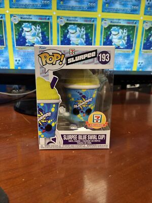 Funko Pop! Slurpee (Blue Swirl Cup) #193 - 7-11 Exclusive - In Hand