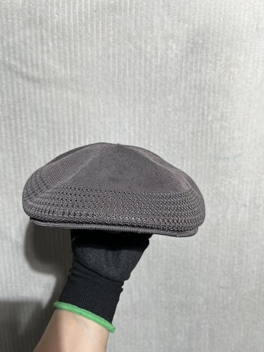 専用　　　　　　　KANGOLウールベレー帽　ビッグベレー MADE IN UK Kangol 100% Wool Grey Gray Paper Boy Hat Cap - Born British