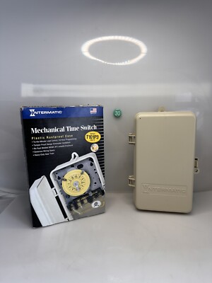 INTERMATIC T101P3 Pool Spa Timer Indoor/Outdoor 110/120V 24hr  Mechanical Timer