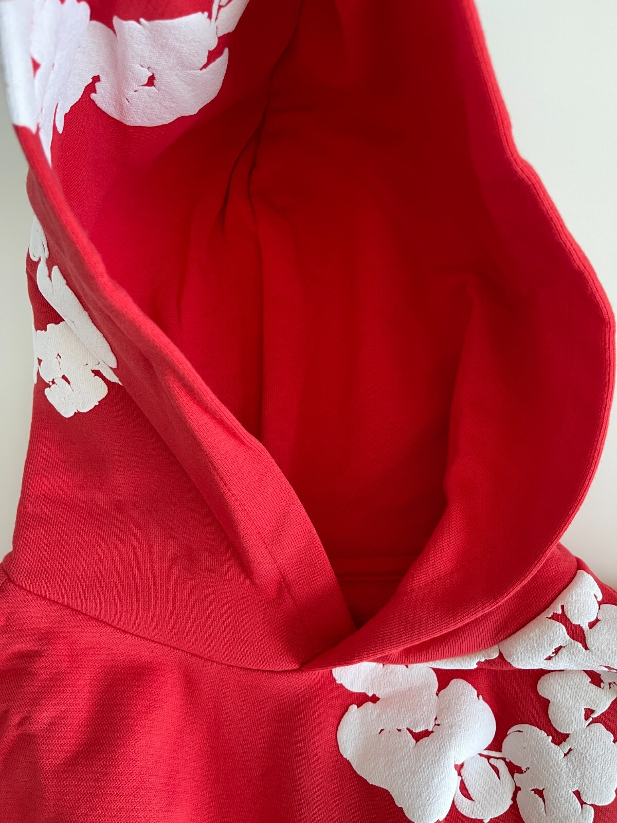 Pre-owned Denim Tears Red Hoodie - S M L Xl - ? Sale- Fast Free Shipping ?