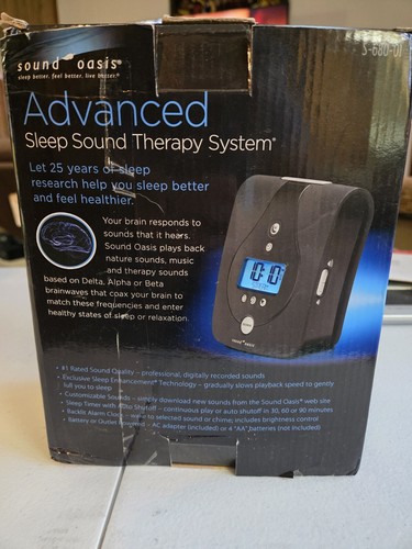 Sound Oasis S-680 Sleep Sound Therapy System