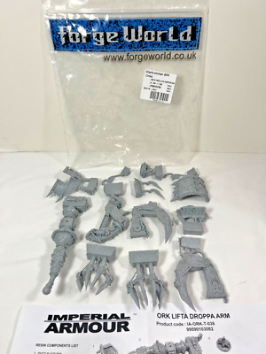 Warhammer 40K Ork Stompa Forgeworld Lifta Droppa (Dropper) Arm OOP - NEW!