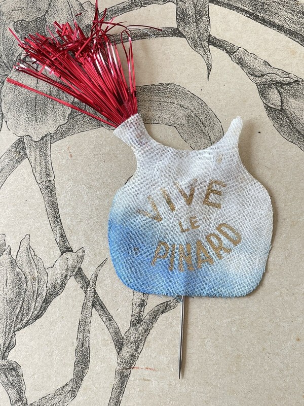 Insigne De Conscrit En Tissus  - Service Militaire Vive Le Pinard -  ArmÃ©E