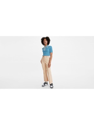 

LEVIS PREMIUM Женские бежевые вельветовые брюки на молнии с молнией для работы, Бежевый, A09610003