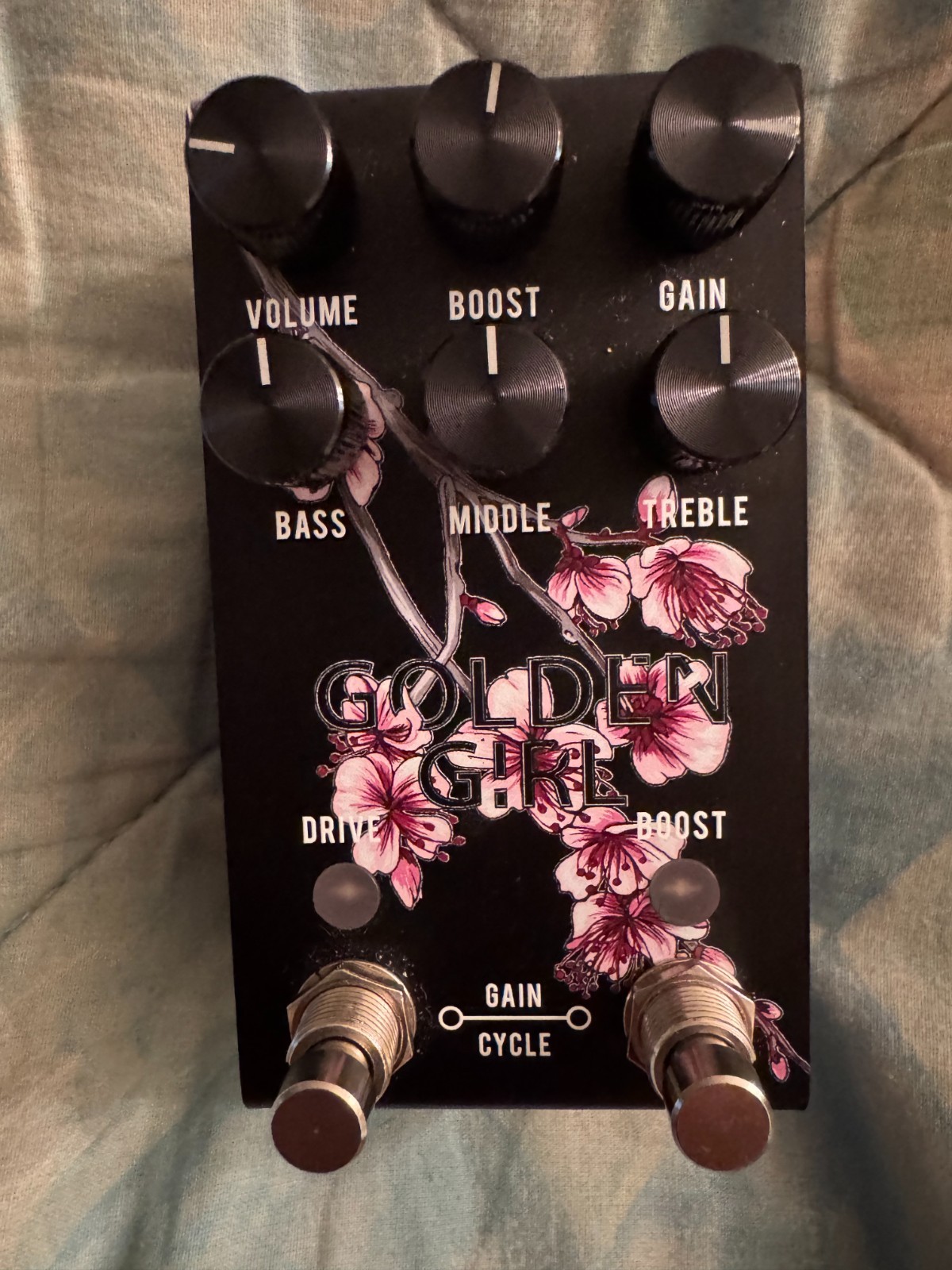 JACKSON AUDIO Limited Edition GOLDEN GIRL Overdrive Pedal