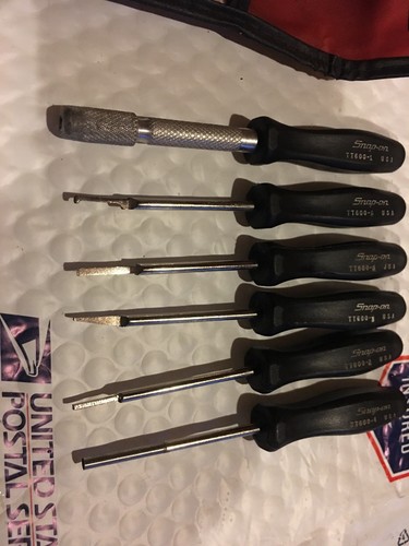Snap On TT600 Terminal Tool Set Black Handled In Kit Bag