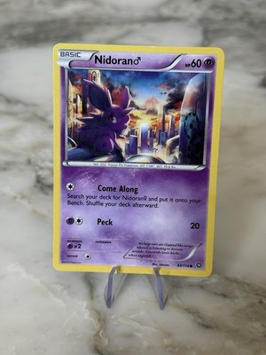 Pokemon - Nidoran 43/114 - Steam Siege - Regular Common - LP