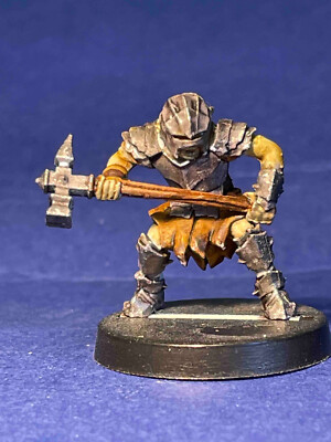 Goblin  ''Maggot'' With Hammer, 28mm, Fantasy, GREAT METALS FOR D&D,RPG,LOTR Etc