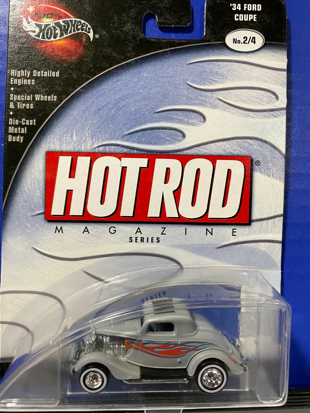 1/64 HOT WHEELS 100% HOT WHEELS HOT ROD MAGAZINE SERIES '34