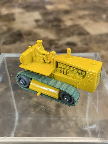 ミニカー MATCHBOX No.8 CATERPILLAR TRACTOR Matchbox Lesney 8 Caterpillar Tractor Box.Vintage.1957 | eBay