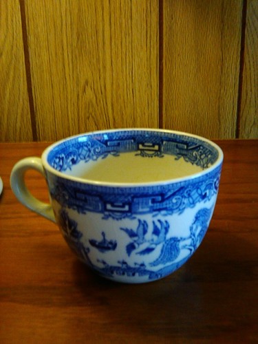 Vintage Blue Willow Cup W. Ridgway & Co.