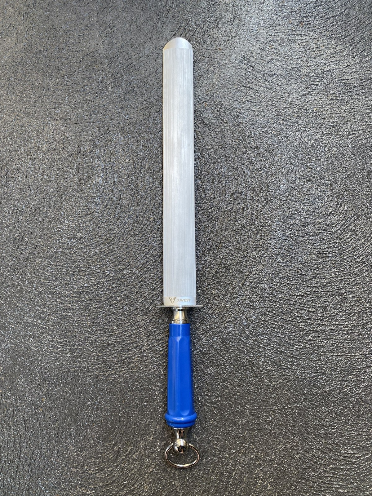 Knife Sharpening Steel Stainless Steel 12” (L) Flat Sharpener bar heavy duty