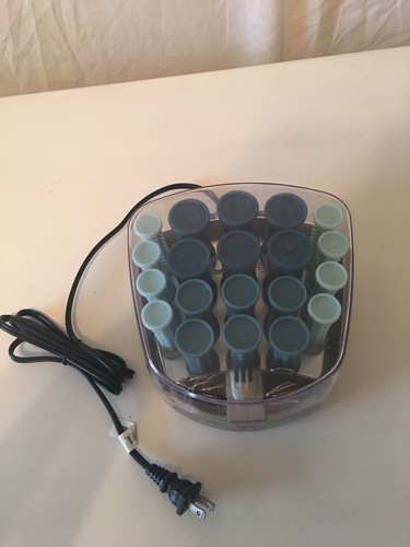 Conair 20 Electric Hot Rollers Pageant Hair Curlers with Clips HS34RW