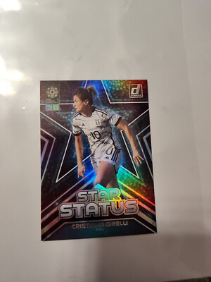 2023 Donruss Womens World Cup Star Status #12 Cristiana Girelli - Italy