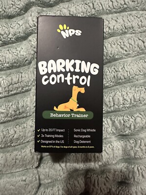 NPS Alpha Dog Tool Anti Bark Deterrent Stop Unwanted Behavior