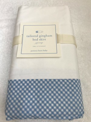 pottery barn chamois crib sheet