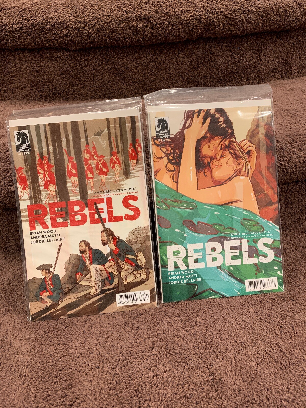 Rebels (Dark Horse) #1 2  2015  Image Comic Unread