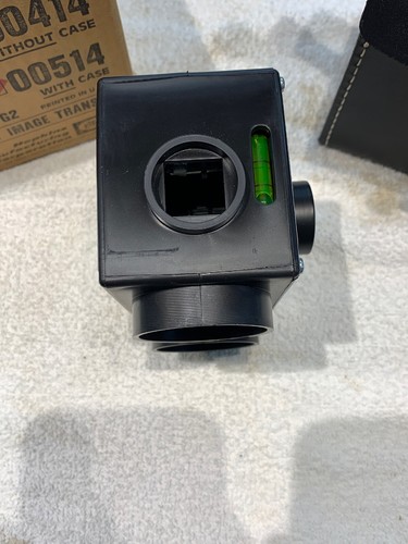 Hopkins Hoppy Split-image Transit Level Model G2 with Case &  Instructions