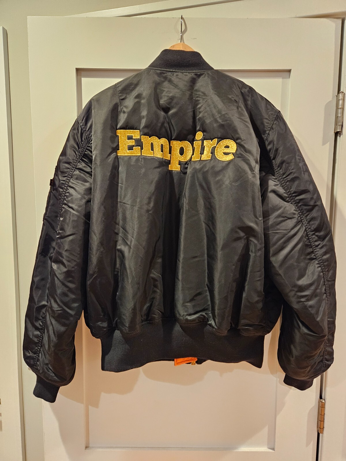 ジャケット・アウター 80s Alpha industries MA-1 flight blouson Vintage 80s Alpha Industries MA-1 Bomber Jacket Full Zip