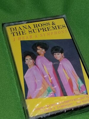Diana Ross & the Supremes SEALED Cassette Tape I Hear a Symphony 1989 Motown