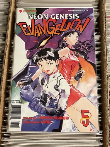NEON GENESIS EVANGELION #5 VIZ SELECT COMICS 1998 yoshiyuki