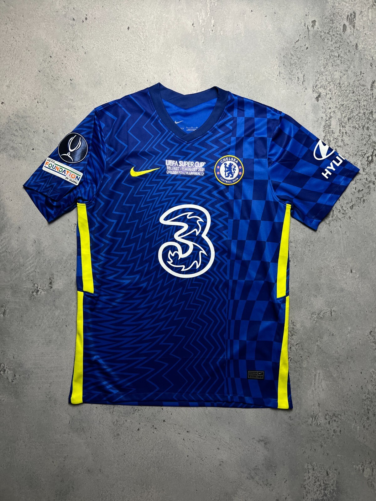 Nike Chelsea FC Jersey Kante #7 2021 UEFA Super Cup | eBay