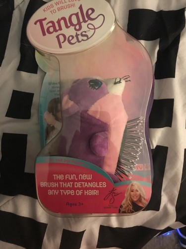 TANGLE PETS HAIR BRUSH KIDS AS SEEN ON TV SHARK TANK CUPCAKE THE CAT.SEALED