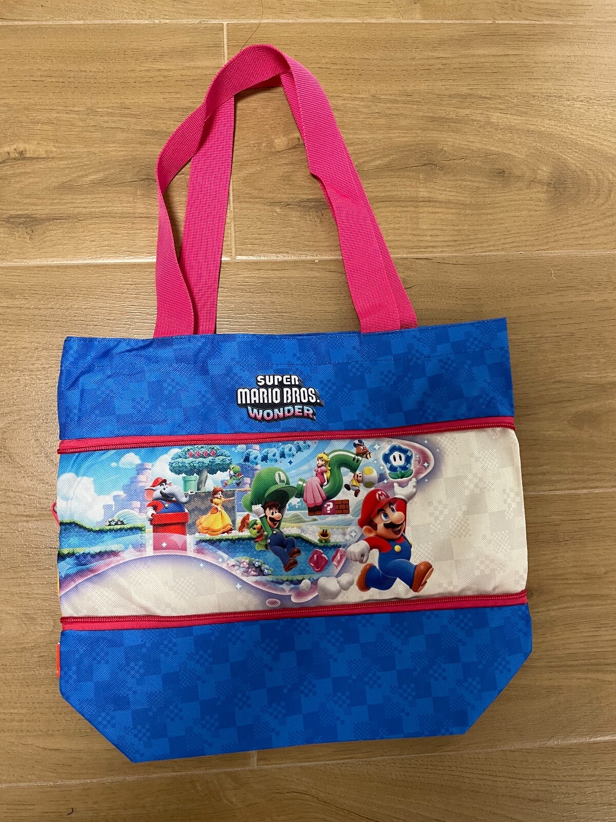 NEW! Nintendo Switch Super Mario Bro Wonder Tote Bag | eBay