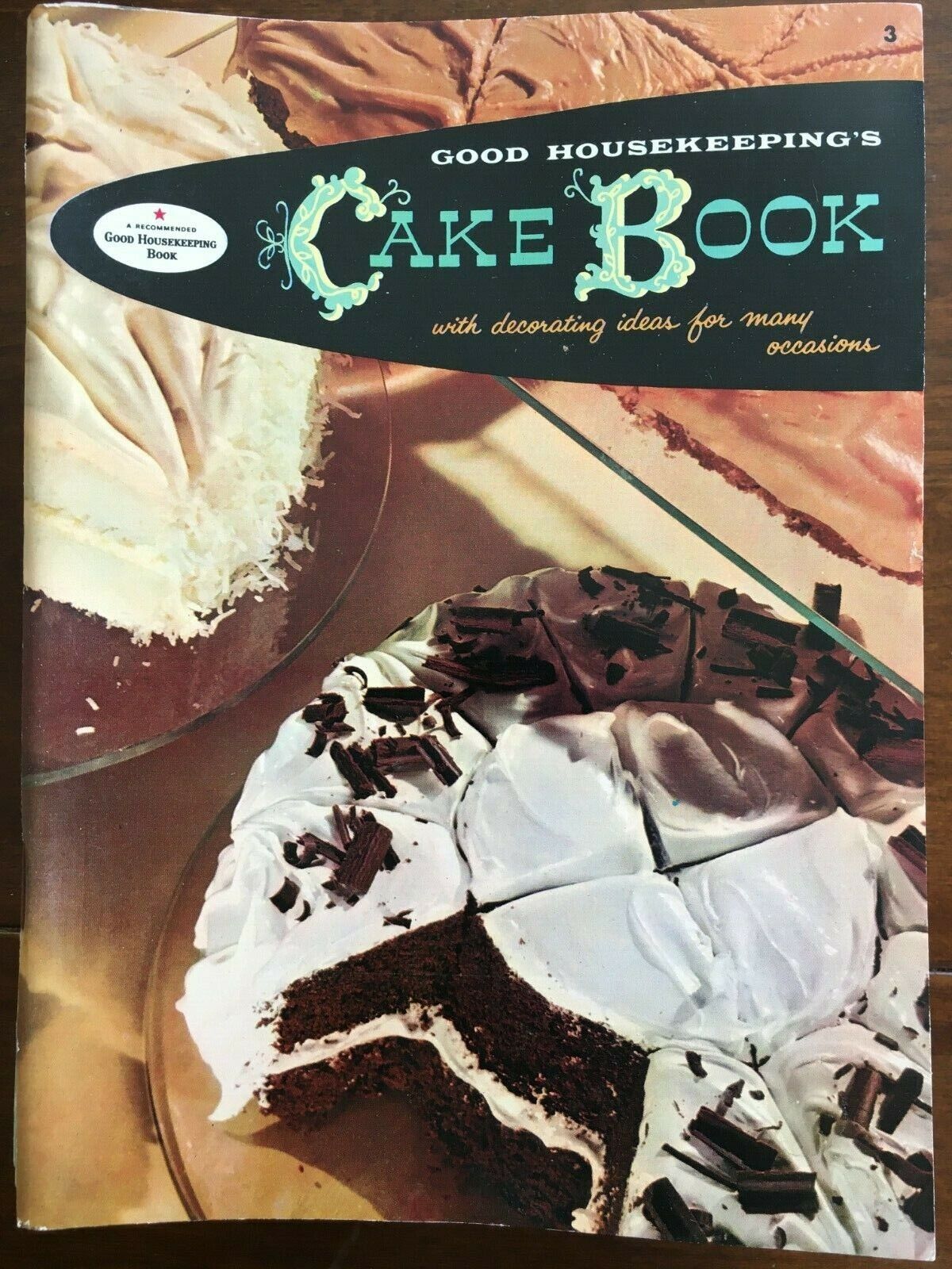 1958 GOOD HOUSEKEEPING Cake Book Cookbook