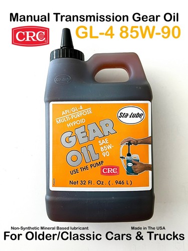 CRC Sta Lube GL-4 80W-90 Manual Transmission Gear Oil 85w90