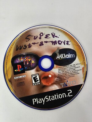 Super Bust-A-Move Sony Playstation 2 PS2 Disc Only NEEDS RESURFACING