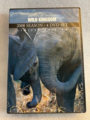 Mutual of Omaha's Wild Kingdom 2008 Season 4 DVD Set Limited Edition Blue