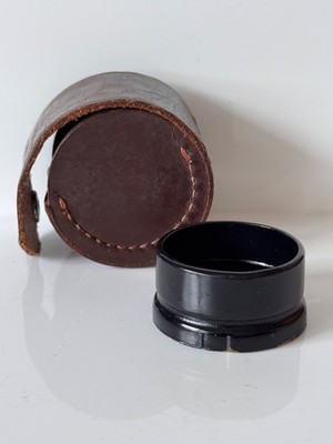 #31948- Rare Leica Elmar Lens Hood Gegenlichtblende   Black paint
