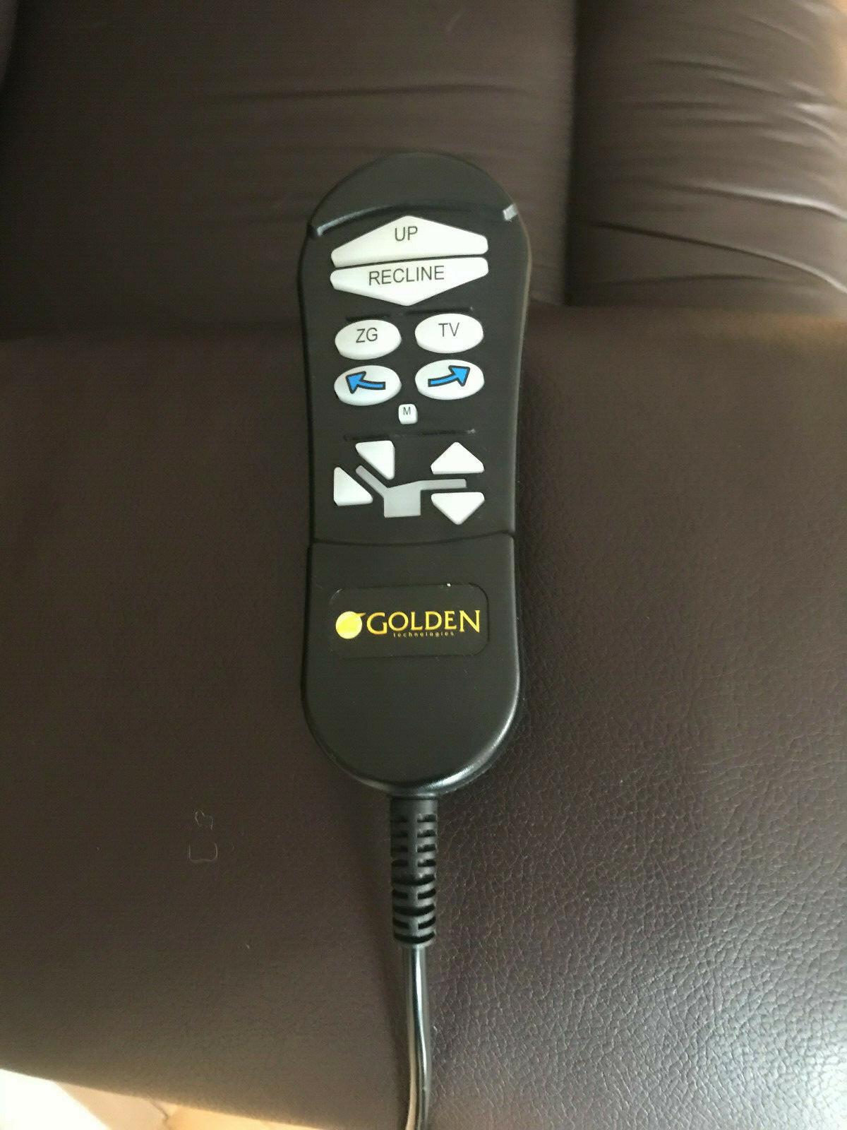 Golden MaxiComfort Twilight Leather Electric Recliner Power Lift Chair - $2400