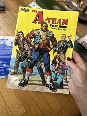 The A-Team Storybook Comics Illustrated (1983, Marvel) Mr. T Pre-owned. L@@K