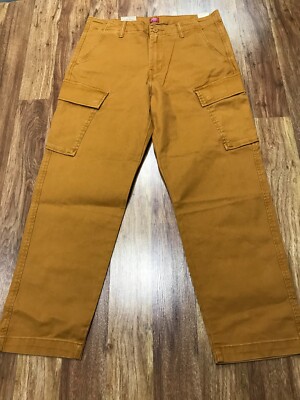 MENS 33 x 30 - NEW Levi's XX Cargo Taper Zip Fly Sunday Roast Twill Pants
