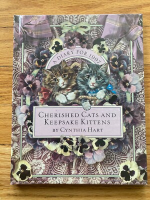 *NEW SEALED* CHERISHED CATS AND KEEPSAKE KITTENS BY CYNTHIA HART DIARY FOR 1997