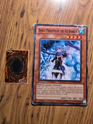 Dance Princess of the Ice Barrier Yugioh jumbo giant card unopened STBL-EN033 