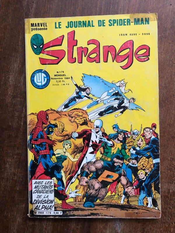 Strange NÂ° 179 Lug Marvel Novembre 1984 - Le Journal De Spider-Man